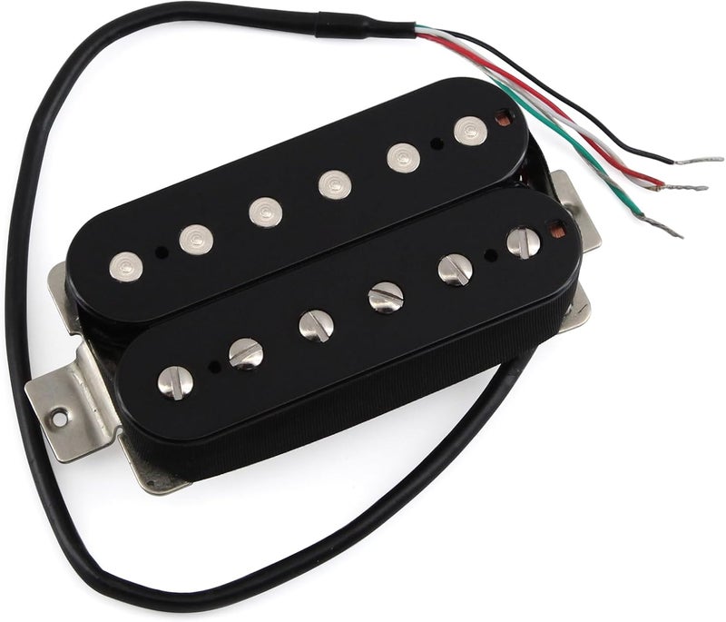 FLEOR Black Guitar Humbucker Pickups Alnico 5 Bridge Pickup 14-15k - Image 5